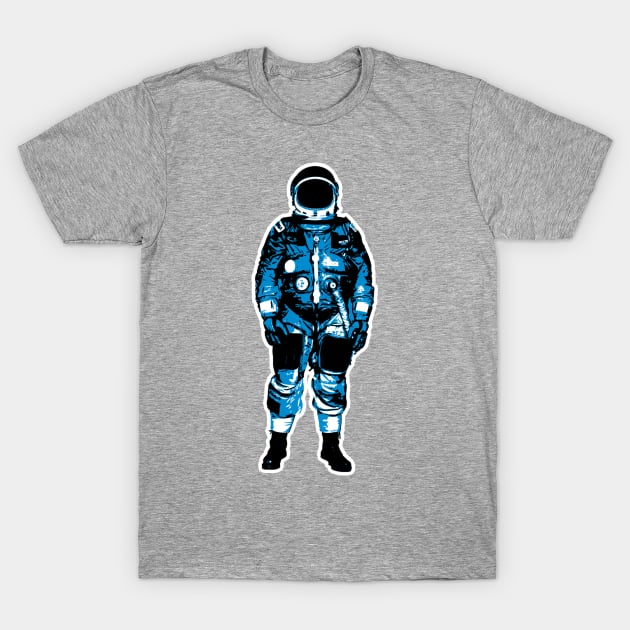 Retro Space Man T-Shirt by Awesome Funny T-Shirts